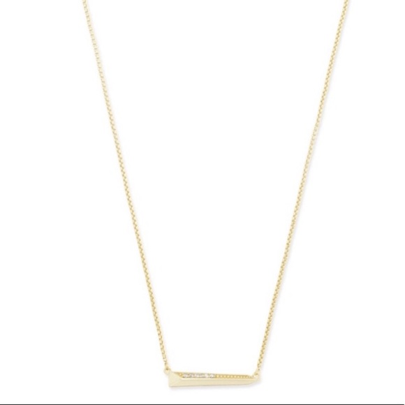 Kendra Scott Eliot pendant necklace in gold - Picture 4 of 4
